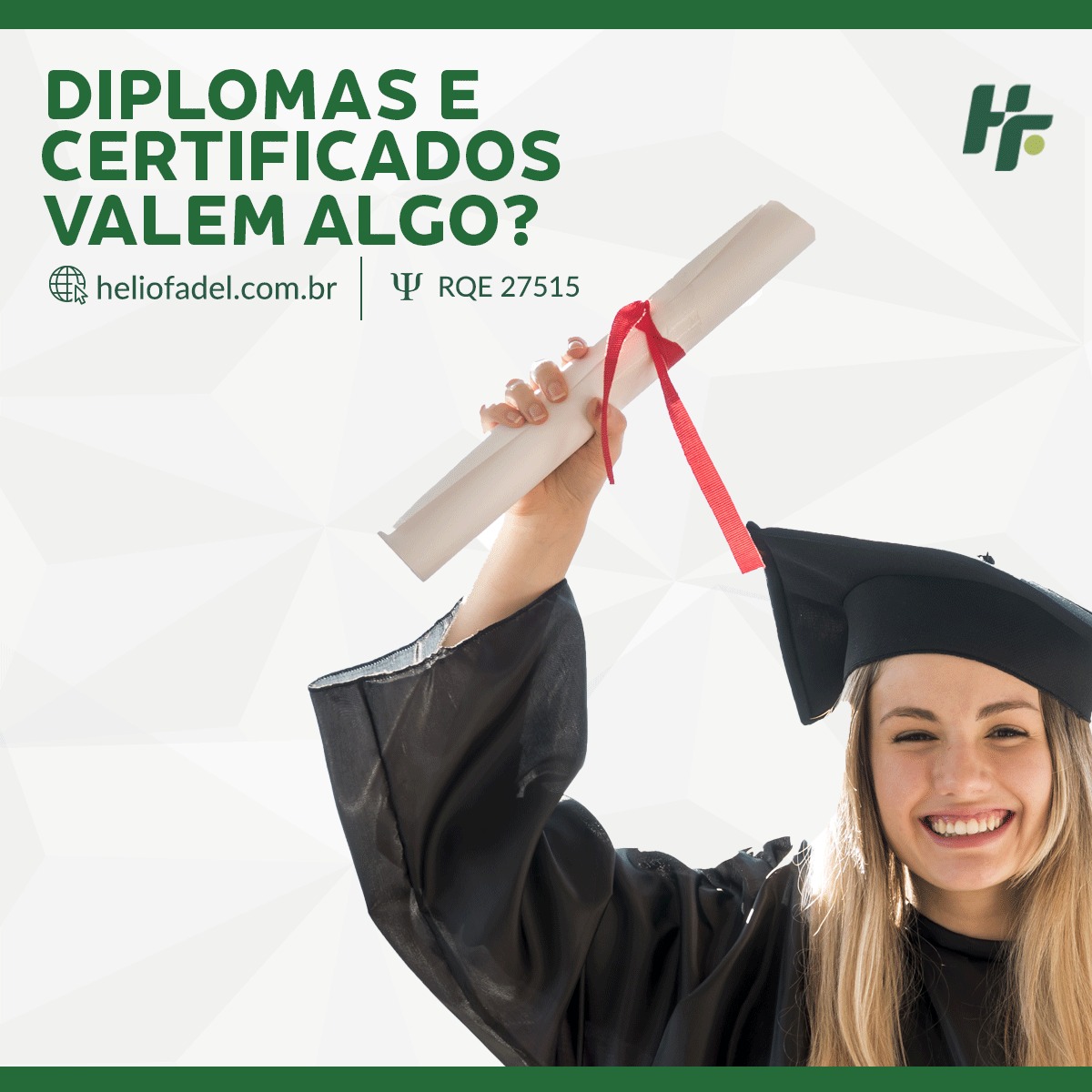 Diplomas e certificados - Diplomas e certificados são relevantes?
